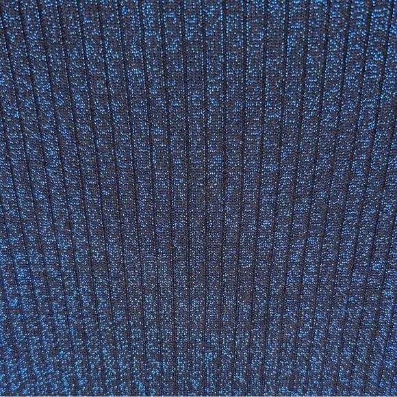 🫐NWT🫐 Loft Ribbed Trumpet Sleeve Midi Sweater dress - Picture 7 of 9